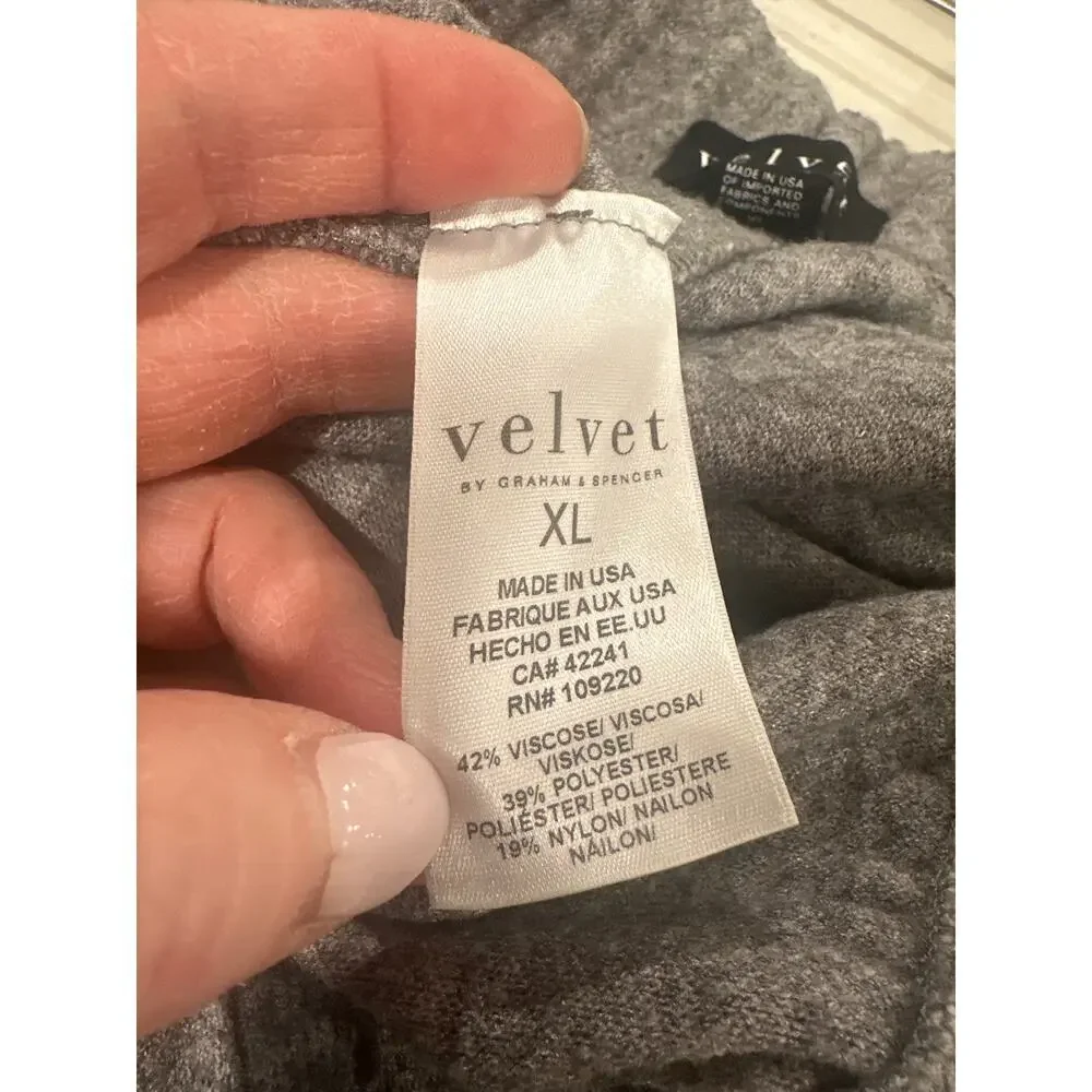 Velvet by Graham & Spencer Joggers Size XL